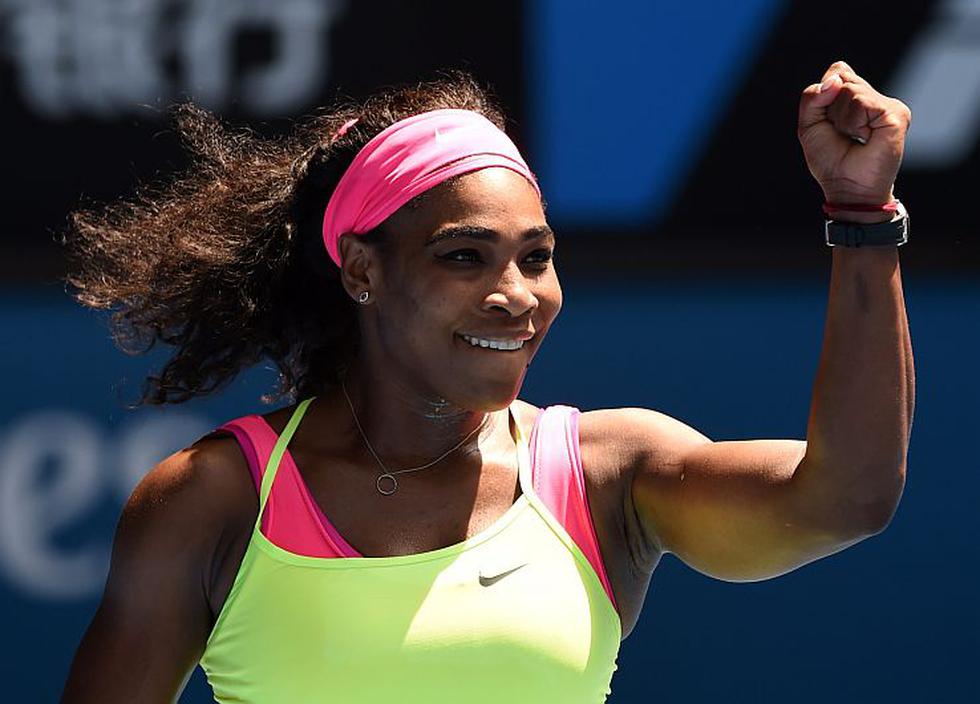 Serena Williams clasificó a semifinales del Abierto de Australia. (AFP)