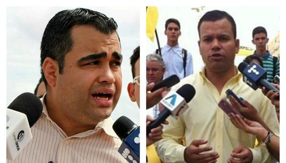 Jorge Luis González y Romer Rubio Flores fueron arrestados por presuntos "planes desestabilizadores ( @JuanPGuanipa/@Romerrubio)