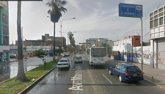 Municipalidad de Lima informa que desde esta noche inicia las labores nocturnas de mantenimiento de la Av. Manco Cápac  (Captura: Google Maps)
