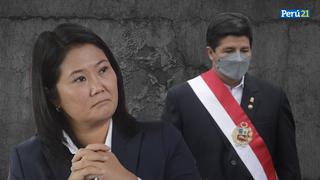 Keiko Fujimori le pide a Pedro Castillo que renuncie por “corrupto” 