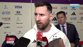 Lionel Messi dio la cara por Argentina tras la derrota frente Arabia Saudita ¿Qué dijo?