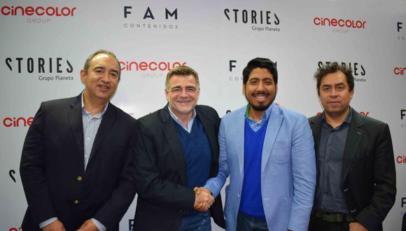Cinecolor Grupo, Grupo Planeta y FAM Contenidos han firmado una importante alianza. (Foto: Difusión)