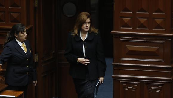 Mercedes Araoz renunció a la vicepresidencia a inicios de octubre. (Hugo Pérez/GEC)