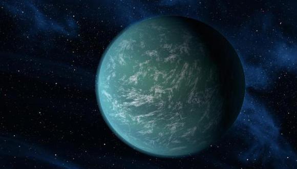 Kepler 22b tiene 2,4 veces el radio de la Tierra. (AP)