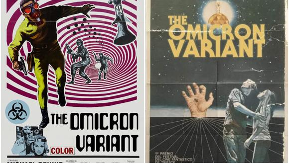 ¿Hubo una película llamada 'The Omicron Variant'? Esto es lo que debes saber. (Foto: @alex_elpianista y @chrizmillr)