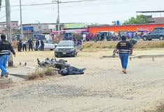 Tumbes: Sicarios asesinan a balazos a motociclista en Zarumilla