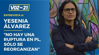 Yesenia Álvarez habla y analiza las divisiones en Perú Libre