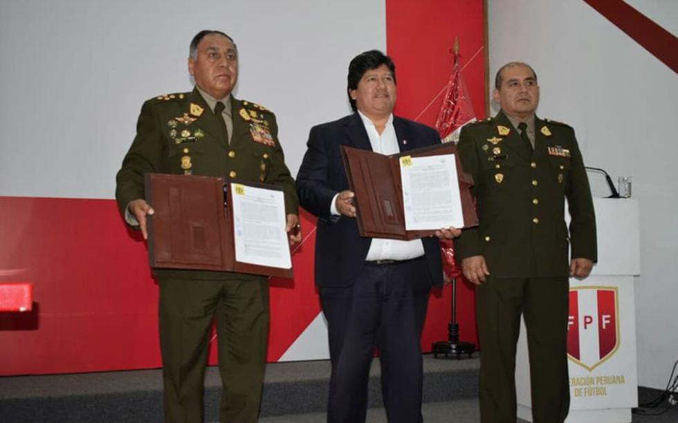 ¿En qué consiste el prometedor acuerdo entre el Ejército Peruano y la Federación Peruana de Fútbol? (Ejército Peruano)