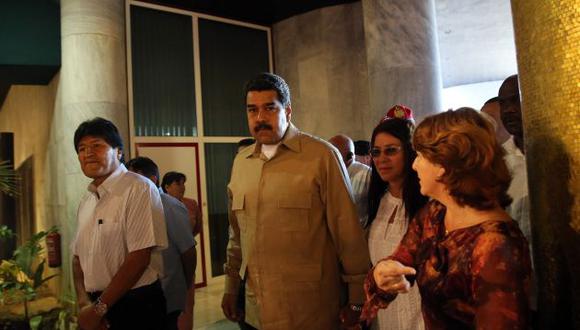 Los presidentes de Bolivia y Venezuela llegaron a La Habana para despedirse de Fidel Castro. (EFE)