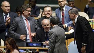 Perú es elegido miembro no permanente del Consejo de Seguridad de la ONU