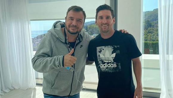 El testimonio del periodista que entrevistó a Lionel Messi. (Foto: Instagram)