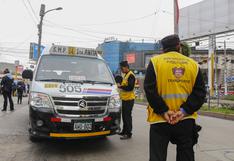Pueblo Libre intensifica operativos contra taxis y microbuses informales