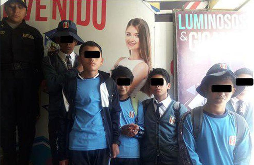 Huancavelica: Niños fueron llevados a la comisaría tras ser captados jugando 'Dota 2' en horas de clase. (PNP)