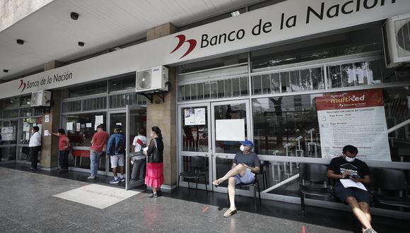 El Banco de la Nación rechazó las declaraciones de Segundo Rojas, a quien acusó de intentar presionar a la Alta Dirección del Banco para que se otorgue un “bono extraordinario” de S/ 5000 a cada trabajador. (Foto: Cesar Campos / GEC)