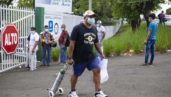 La pandemia del COVID-19 ha dejado 211 muertos y 17.043 casos confirmados desde que fueron detectados los primeros casos en Nicaragua, en marzo de 2020. (Foto: OSWALDO RIVAS / AFP)