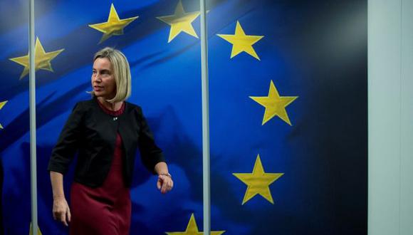 La alta representante de la Unión Europea para la Política Exterior y de Seguridad, Federica Mogherini. (Foto referencial: EFE)