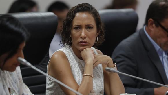 Paloma Noceda expresó su malestar por comentarios machistas en sesión de Comisión de Ética. (Renzo Salazar/Perú21)