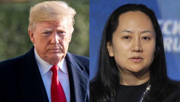 Los asesores le dijeron a Donald Trump que el arresto de Meng Wanzhou era un asunto del Departamento de Justicia y que la Casa Blanca debería mantenerse al margen por ahora. (Foto: EFE)