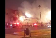 Cámaras de Seguridad de supermercado Vivanda en Surco revelan que incendio habría sido provocado  