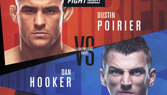 Dustin Poirier y Dan Hooker animarán la jornada. (Foto: UFC)