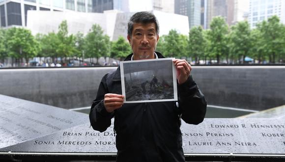 Al Kim escapó por poco de la muerte cuando la Torre Sur del World Trade Center se derrumbó el 11 de septiembre. (Foto: TIMOTHY A. CLARY / AFP)
