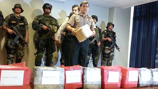 Presentan 280 kilos de cocaína incautada en San Martín de Porres