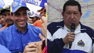 Henrique Capriles supera a Hugo Chávez en encuesta por primera vez