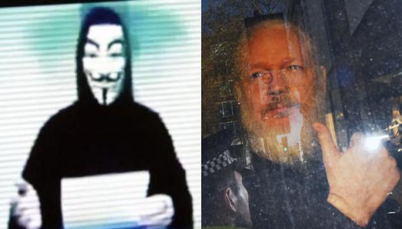 Anonymous amenazó con realizar acciones contundentes contra los gobiernos que tratan de silenciar a aquellos que revelan sus secretos. (Foto: Captura / EFE)