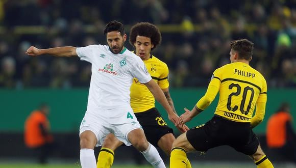 Con gol de Pizarro, el Werder Bremen clasificó a la cuarta ronda de la copa alemana. (Foto: Reuters)