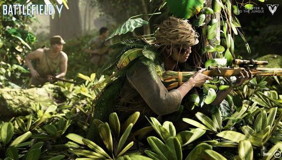 Electronic Arts y DICE han revelado el ‘Capítulo 6’ de ‘Battlefield V’ llamado ‘En la jungla’ el cual estará disponible desde el 6 de febrero. (Battlefield)