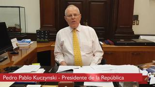 Pedro Pablo Kuczynski a congresistas sobre voto de confianza a gabinete Zavala: “Apoyen nuestro pedido” [Video]