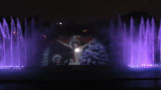 Circuito Mágico del Agua ofrece al Señor de Los Milagros un espectáculo multimedia virtual
