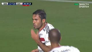 Gol de Éder de penal: anotó el 2-0 del Sao Paulo vs. U. Católica en la Sudamericana [VIDEO]