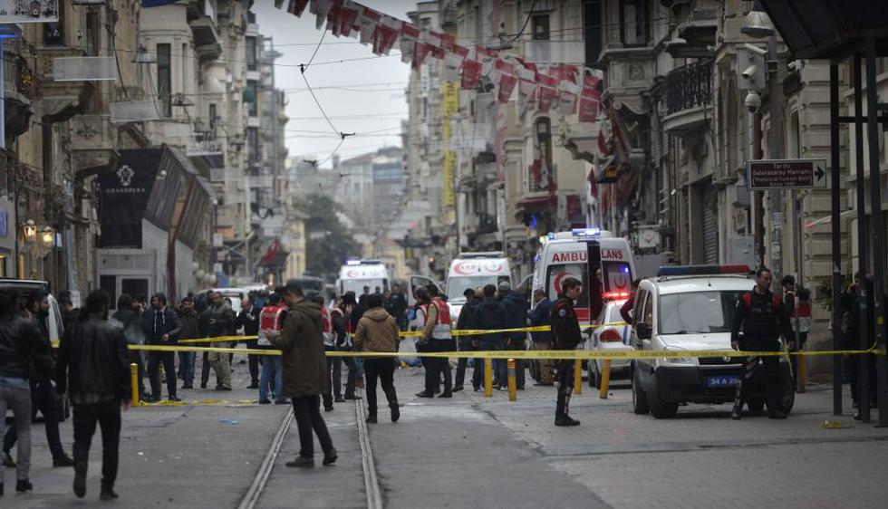 Turquía: Al menos 4 muertos y 36 heridos tras atentado suicida en Estambul. (EFE)