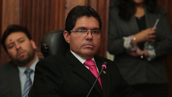 CERCADO. El congresista Michael Urtecho podría ser desaforado y además denunciado penalmente. (Martín Pauca)