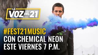 #Fest21Music: Chemical Neon ofrecerá un setlist y estrenará su último single ‘Electricity’