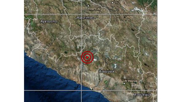 Un sismo de magnitud 4,0 se registró en Arequipa, la tarde del jueves a las 13:58 horas (Foto: IGP)