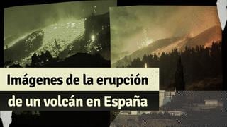 España: impactantes imágenes de la erupción del volcán Cumbre Vieja en las islas Canarias