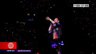 Revive el primer día de concierto de la banda británica Coldplay