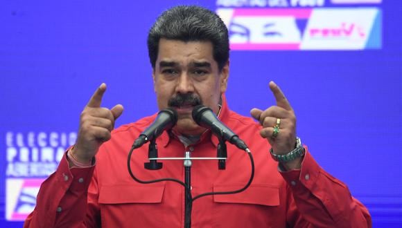 El mandatario venezolano, Nicolás Maduro. (Foto de Federico PARRA y DAVID MARIS / AFP)