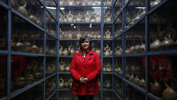 "Los museos peruanos han hablado en 'arqueoñol' durante 100 años, y nosotros no. Hablamos en términos familiares, pero sin vulgarizar el tema", explica Ulla Holmquist (Piko Tamashiro/Perú21).