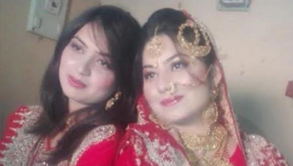 Las hermanas Aneesa Abbas y Arooj Abbas fueron asesinadas por sus familiares. (Foto: Twitter)