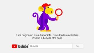 YouTube sufre caída a nivel mundial: Usuarios reportan que aparecen mensajes de error