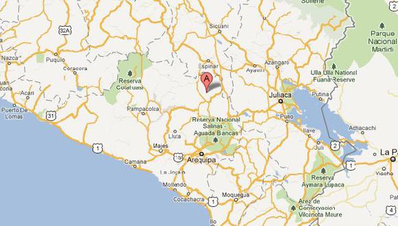 Menor cayó al río Huaruma en el distrito de Tisco. (Google Maps)