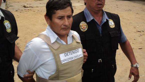 Tras ser detenido, el sujeto fue llevado a Chiclayo. (Juan Mendoza)