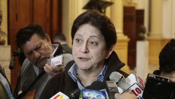 Lourdes Alcorta pidió que se aplique la ley en el tema de seguridad ciudadana. (USI)