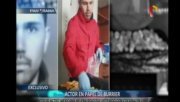Al actor mexicano Alan Pardo se le encontró 50 cápsulas de droga en el estómago. (Panorama)
