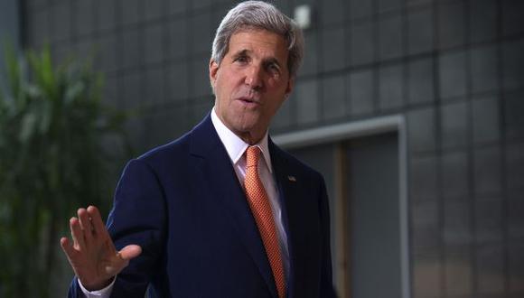 John Kerry reiteró que Hamas es un grupo terrorista. (AFP)