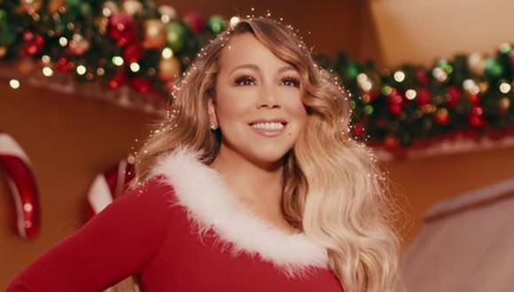 Mariah Carey ha obtenido 60 millones de dólares en regalías durante las últimas tres décadas por su tema navideño. (Foto: Captura YouTube)