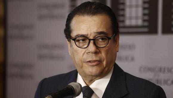 El ministro de Justicia, Enrique Mendoza, destacó las reformas que su sector está implementando para luchar contra la corrupción. (Perú21)